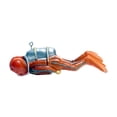 thumbnail image 2 of Figura de juguete para acuario, juego de resina, estatua de mini nadadores, figura de buceo en miniatura Naranja, 2 of 9