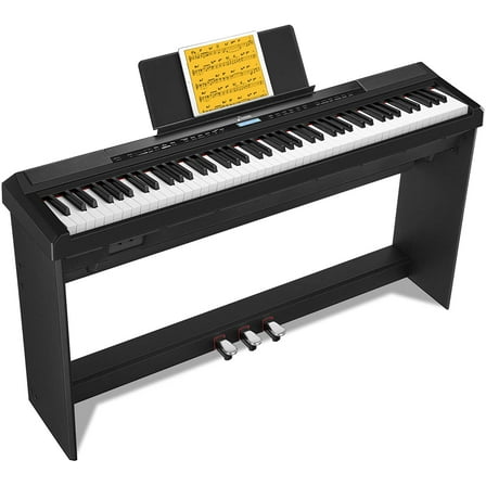 Donner DEP-20 Beginner Digital Piano 88 Keys Full Size Weighted Keyboard, Portable Electric Piano