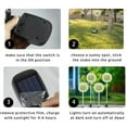 thumbnail image 4 of Solar Garden Lights,Solar ,Path Lights  Landscape Lighting  Accessories Firework Lights for Garden Patio Backyard Pathway Wedding Party, 4 of 8