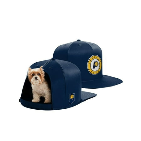 UPC: 0887786002936 | Navy Indiana Pacers Small Pet Nap Cap Dog Bed