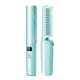 thumbnail image 2 of Peines para mujer, peines para el cabello, cepillo alisador de cabello USB, herramienta de peinado portátil con 3 temperaturas, peine alisador de cabello calentado, peine caliente, peine verde para ca, 2 of 5