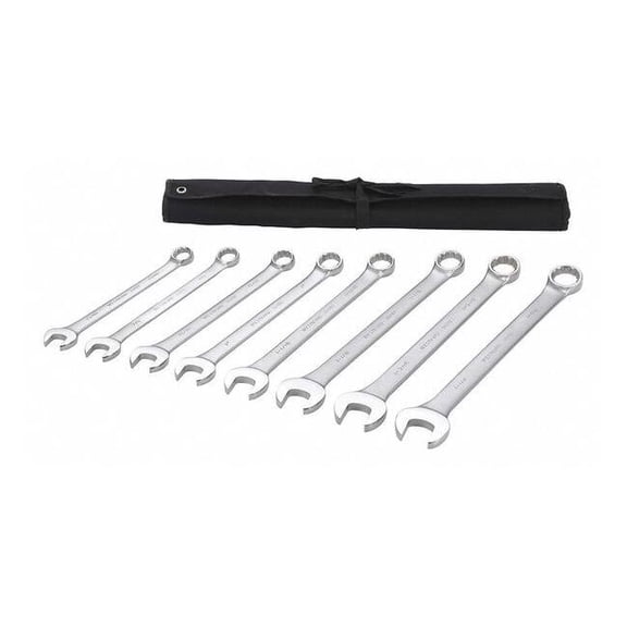Westward Combination Wrench Set,Standard,SAE 54RZ51