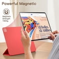 thumbnail image 3 of JETech Magnetic Case for iPad Air 11-Inch M2 (2024), iPad Air 5/4 (2022/2020 5th/4th 10.9-Inch), iPad Pro 11 (2018), Magnetic Attachment, Slim Tablet Cover (Red), 3 of 6