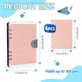 thumbnail image 3 of A5 Enamel Pin Display Book, 8 Pages Pins Collection Storage Organizer Book Clear PVC Cover Portable Travel Pin Display Book (Not Include any Accessories), 3 of 18