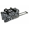 thumbnail image 1 of ROCKLAND PRD322-ZEBRA 22 Inch ROLLING DUFFLE BAG, 1 of 3