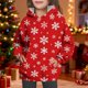 thumbnail image 5 of Sudadera con capucha para niñas y niños, sudadera de manga larga con cuello redondo y estampado de moda, jersey con bolsillo, sudadera de poliéster para niñas, 5 of 8