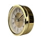 thumbnail image 1 of Reloj Redondo Con Inserto Moderno Con Números Para Sala De Estar, Dormitorio, Escuela, Dorado oro, 1 of 10
