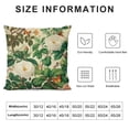 thumbnail image 5 of SHANXI Throw Pillow Covers Flower Outdoor Decorations Decorative Throw Pillows Cases for Home Couch Decor 18x18in, 5 of 5