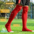 thumbnail image 4 of JASGOOD Baseball Socks and Belt Combo for Youth Boys Girls Over the Knee Softball Socks and Belt Knee High Football Socks, 4 of 10
