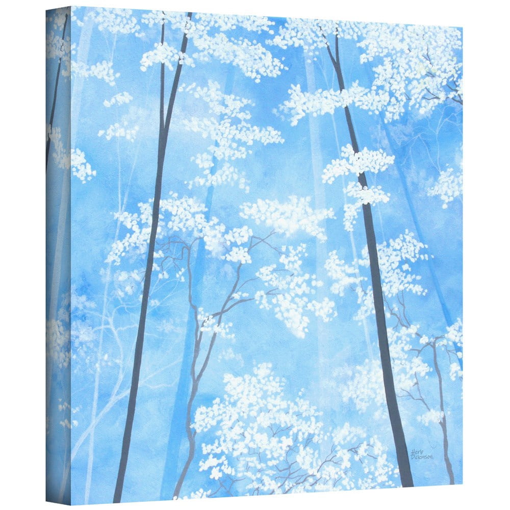 Herb Dickinson "Spring Forest 1" Gallery-Wrapped Canvas
