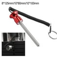 thumbnail image 3 of Aluminum Alloy Gym Accessories Counterweight Block Gym Accessories Lanyard Magnetic Weight Stack Pin Standard Cast Iron Note 8*125mm, 3 of 7