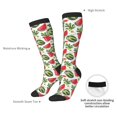 thumbnail image 4 of Fotbe Watermelons Calcetas Divertidas Estampadas para Hombre y Mujer, Calcetas de Algodón hasta la Rodilla para Caminar, Correr, Enfermería y Embarazo, 4 of 6