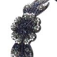 thumbnail image 3 of Miangastore 4Pcs Rhinestone Headband with Teeth Comb Wide Rhinestone Headband Non-slip Rhinestone Headband, 3 of 9