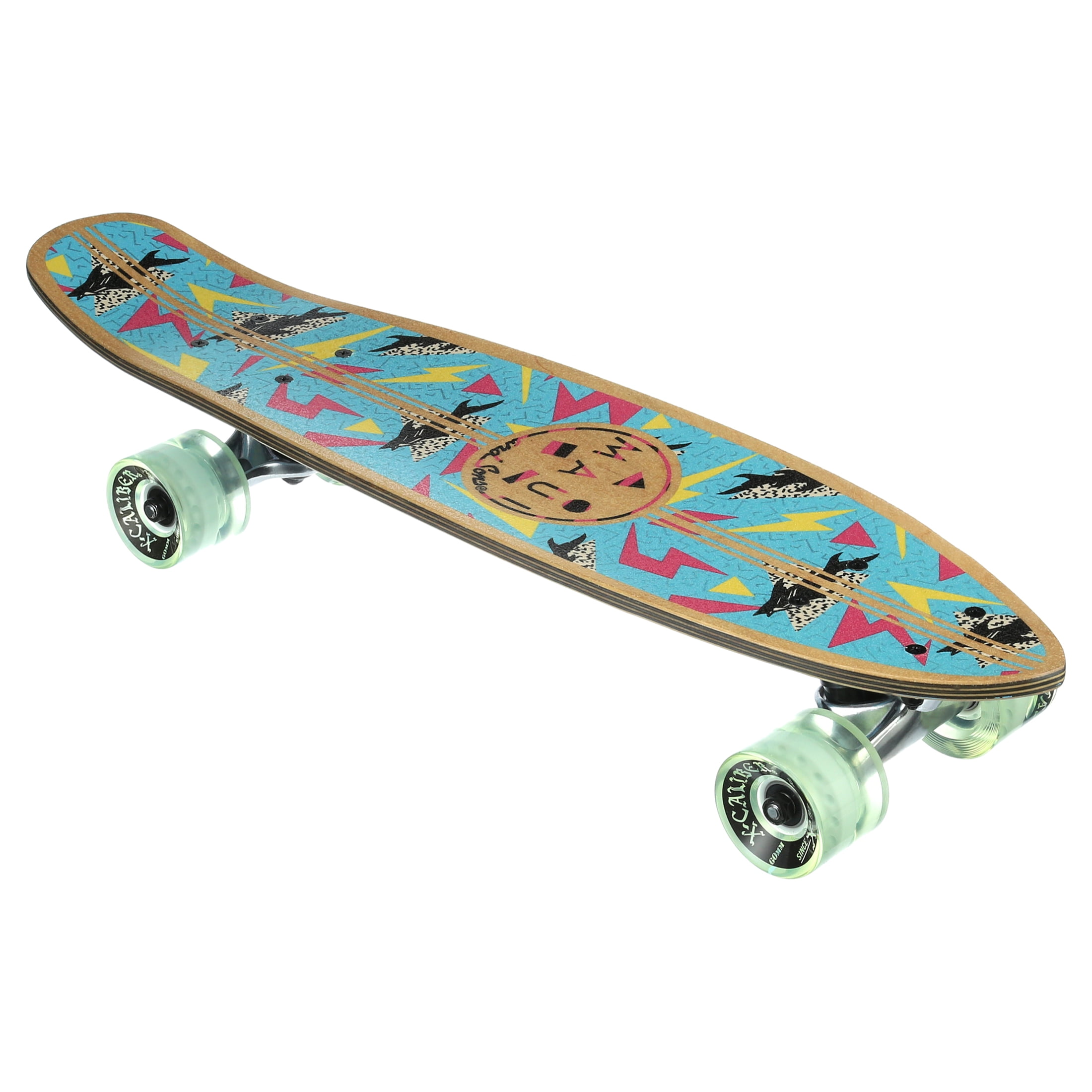 Maui and Sons 25" Micro Kicktail Skateboard in Blender