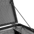 thumbnail image 5 of vidaXL Garden Storage Box Black 150x100x100 cm Poly Rattan, 5 of 5