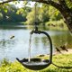 thumbnail image 4 of Baño Colgante para Pájaros con Grifo de Agua Simulado – Baño para Pájaros con Grifo para Jardín Exterior, Ideal para Colibríes, Mariposas y Pájaros Cantores – Comedero con Agua Corriente, Soporte de, 4 of 7