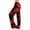 Red, variant on Halloween Pajama Pants for Women Funny Pumpkin Print Drawstring Stretch Comfy Sleep Pants