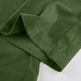 thumbnail image 4 of Puntoco Womens Plus Size Pants Clearance Zipper Fly Full-Length Pocket Cargo Jeans Green, 4 of 9