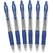 Pilot FriXion Clicker Erasable Gel Pens - 0.7mm Fine Point, Navy Blue, Pack Of 3 Pens + Bonus Refills