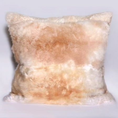 UPC 885535000318 product image for Deluxe Comfort Alpaca Fur Natural/Organic Throw Pillow | upcitemdb.com