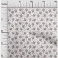 thumbnail image 2 of oneOone Rayon White Fabric Owl Craft Projects Decor Fabric Printed By The Yard 56 Inch Wide-aB, 2 of 5