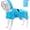 Blue, variant on Dog Raincoat,Waterproof Lightweight Pet Poncho with Reflective Strips,Hood,Storage Pocket for dogs(Blue,Medium)