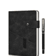 thumbnail image 1 of Cuaderno Pasta Dura Libreta Escolar 200 Páginas Pluma Regalo Xtellar negro, 1 of 4