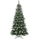 thumbnail image 1 of Árbol de Navidad Costway 2,4m nevado No Iluminado 100% PVC Fácil de Montar, 1 of 7