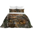thumbnail image 3 of Quilt Cover Set Fashionable 3D Deer Printed Bedding Covers with Pillowcase Home Textiles,King (90"x104"), 3 of 5