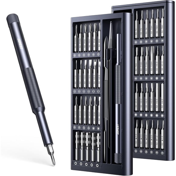 JOREST 50 in 1 Precision Screwdriver Set with Security Torx, Magnetic Mini Repair kit for MacBook, Laptop, PS4, PS5, iPhone, Nintendo Switch, Glasses