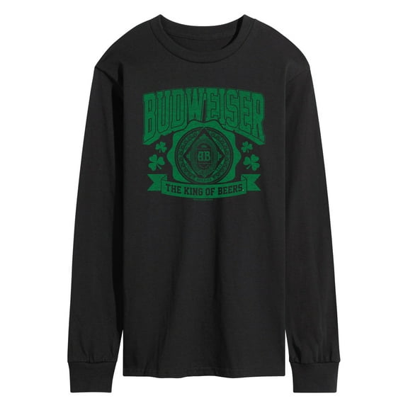 Budweiser - Medallion St Paddys - Men's Long Sleeve Tee