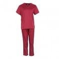 thumbnail image 4 of Conjunto de uniforme de enfermería jinwen regalo del día de las enfermeras rojo, 4 of 8