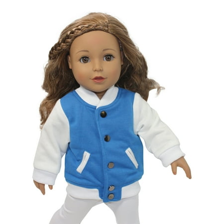 Arianna Varsity Doll Jacket Fits 18' Inch Dolls