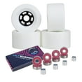 thumbnail image 1 of Cal 7 90mm 78A Longboard Flywheels + ABEC 7 Bearings and Spacers (White), 1 of 1