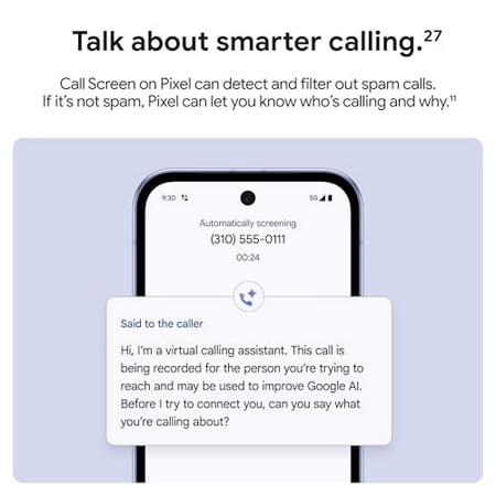 Google - Pixel 9a 128GB (Unlocked) - Porcelain