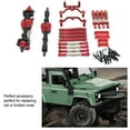 thumbnail image 1 of VONKY 16x 1/12 Front Rear Shock Absorber RC Upgrade Part Aluminum Alloy Smooth Rc Front Rear Shock Absorber For MN D90 RC Car Part TYPE1, 1 of 6