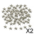 thumbnail image 1 of Remaches de Estrella Brillantes perfecl 200 piezas Plata, 1 of 8