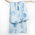 thumbnail image 4 of Levtex Home - Sandy Cove - Throw - Coastal Stripe - Blue White - Throw (50x60in.) - Cotton, 4 of 6