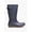Navy, variant on Amanda II Tall Adj. Calf Women's Rain Boots, Rustic Green, 7 M