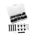 thumbnail image 4 of Kit de 252 colgadores de cuadros Soledad variados fáciles de instalar con dientes de para Negro, 4 of 7