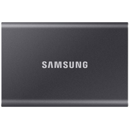 SAMSUNG T7 Portable SSD 1TB - Up to 1050 MB/s - USB 3.2 Gen 2 External Solid State Drive, Gray (MU-PC1T0T/AM)