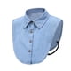 thumbnail image 5 of Cuello falso para hombre y mujer, primavera y otoño, camisa vaquera del sur, cuello falso, suéter decorativo, cuello falso de camisa, cuello puntiagudo, 5 of 5