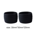 thumbnail image 3 of Tapón De Silicona Caucho Bicicleta 1 par de anillos de manillar resistentes al desgaste de caucho con tapón de silicona para bicicleta (negro) Likrtyny Accesorios para bicicletas, 3 of 3