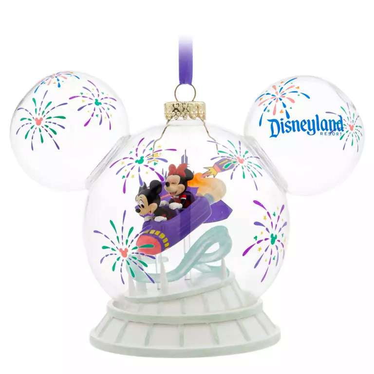 Disney Globe Ornament - 2022 Mickey and Minnie - Walmart.com
