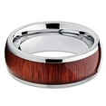 thumbnail image 4 of Silly Kings Jewelry 8mm- Koa Wood Tungsten Ring - Tungsten Wedding Band - Tungsten Ring - Koa Wood Ring (12.5), 4 of 4