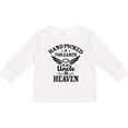 thumbnail image 3 of Inktastic Handpicked for Earth by My Uncle in Heaven with Angel Wings Boys or Girls Long Sleeve Toddler T-Shirt, 3 of 5