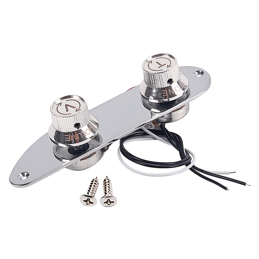 LeeQinersw 2pcs Guitar Loaded Prewired Control Plate for 51 Electric Guitar Accs