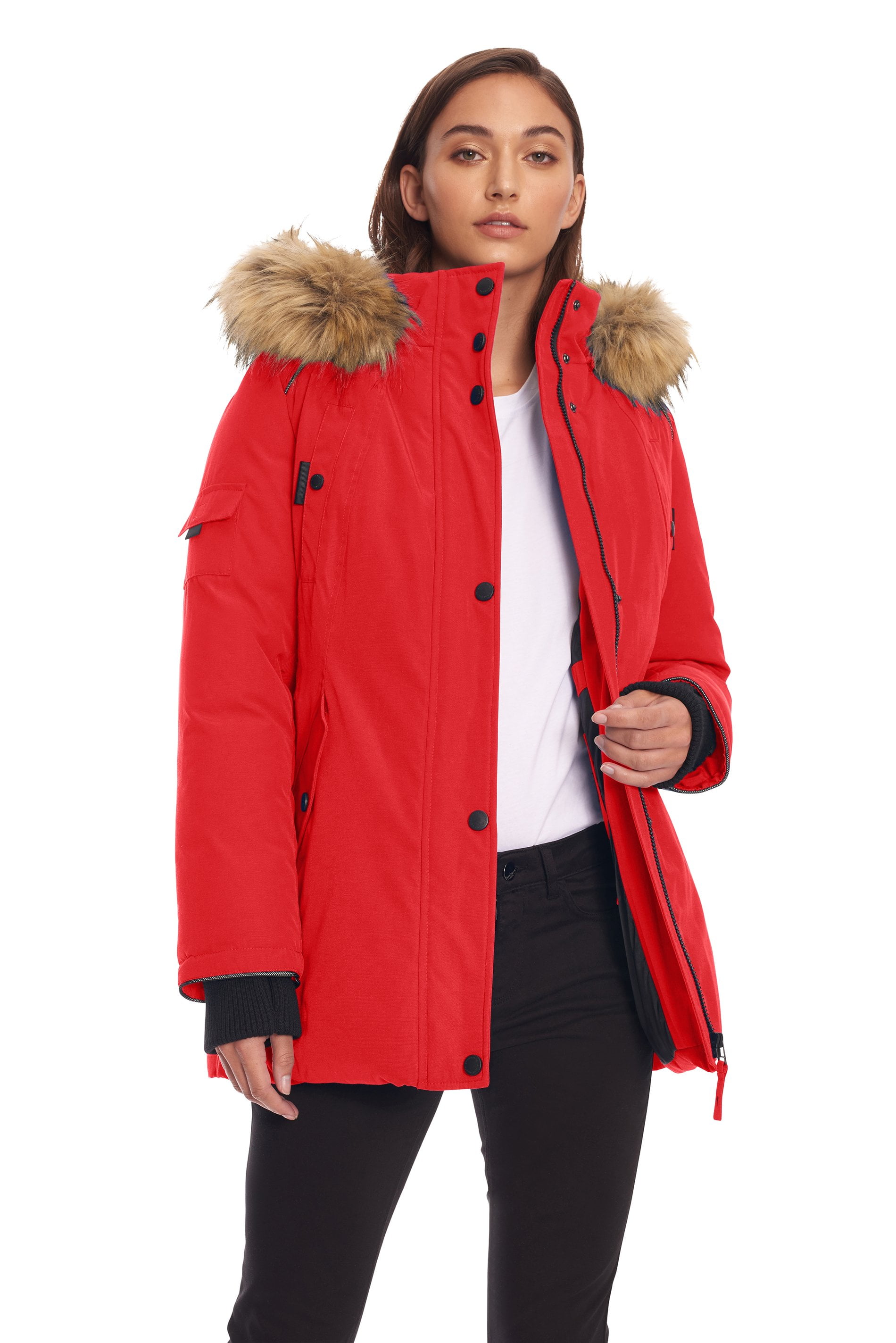 alpine north women's down parka