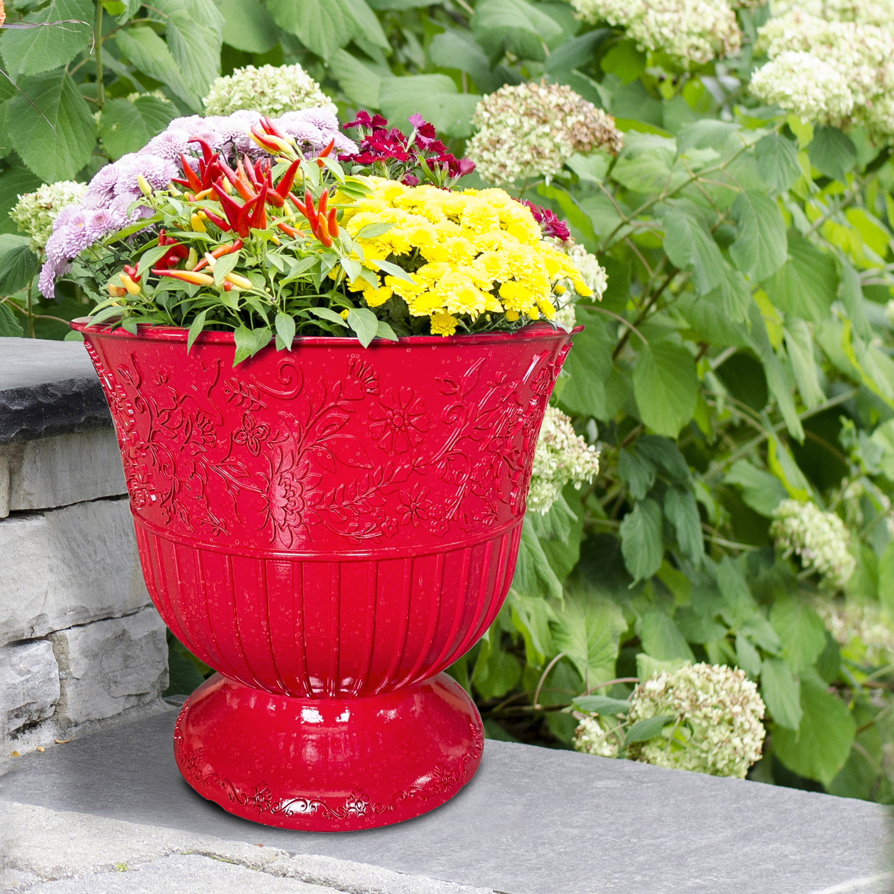 13+ Red Planting Pots