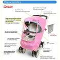 thumbnail image 2 of Manito Elegance Plus Stroller Weather Shield/Rain Cover, Blue, 2 of 4